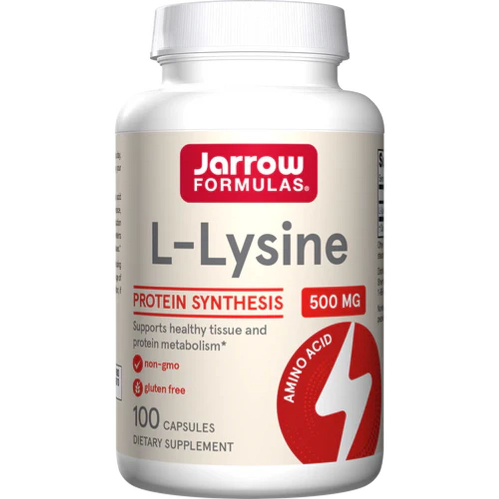 L-Lysine 500 мг 100 капсул Jarrow Formulas