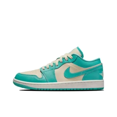 Женские кроссовки Air Jordan 1 Low 'Tropical Teal Sandy Beige' DC0774-131