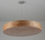 Pendant design lamp Spiro by LZF D60 (Brown)