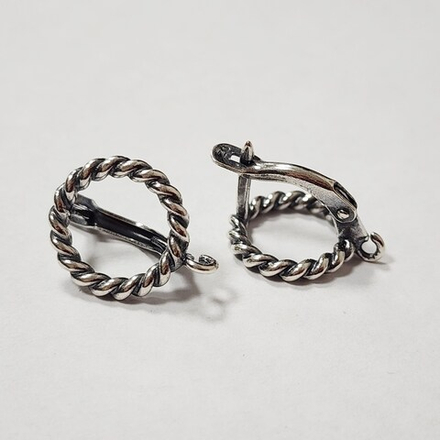 Швензы, английский замок, ювелирная заводская фурнитура, про-во Россия