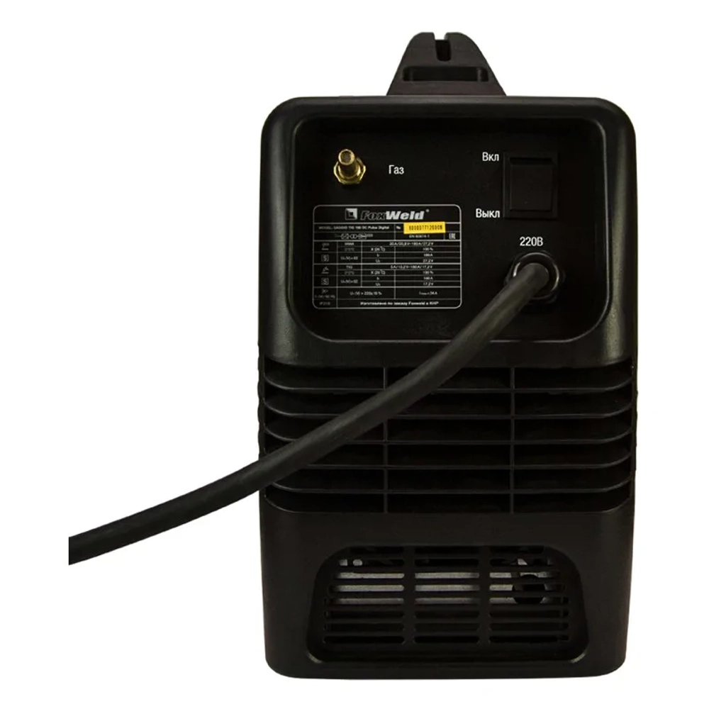 FoxWeld SAGGIO TIG 180 DC PULSE DIGITAL сварочный инвертор tig 6000