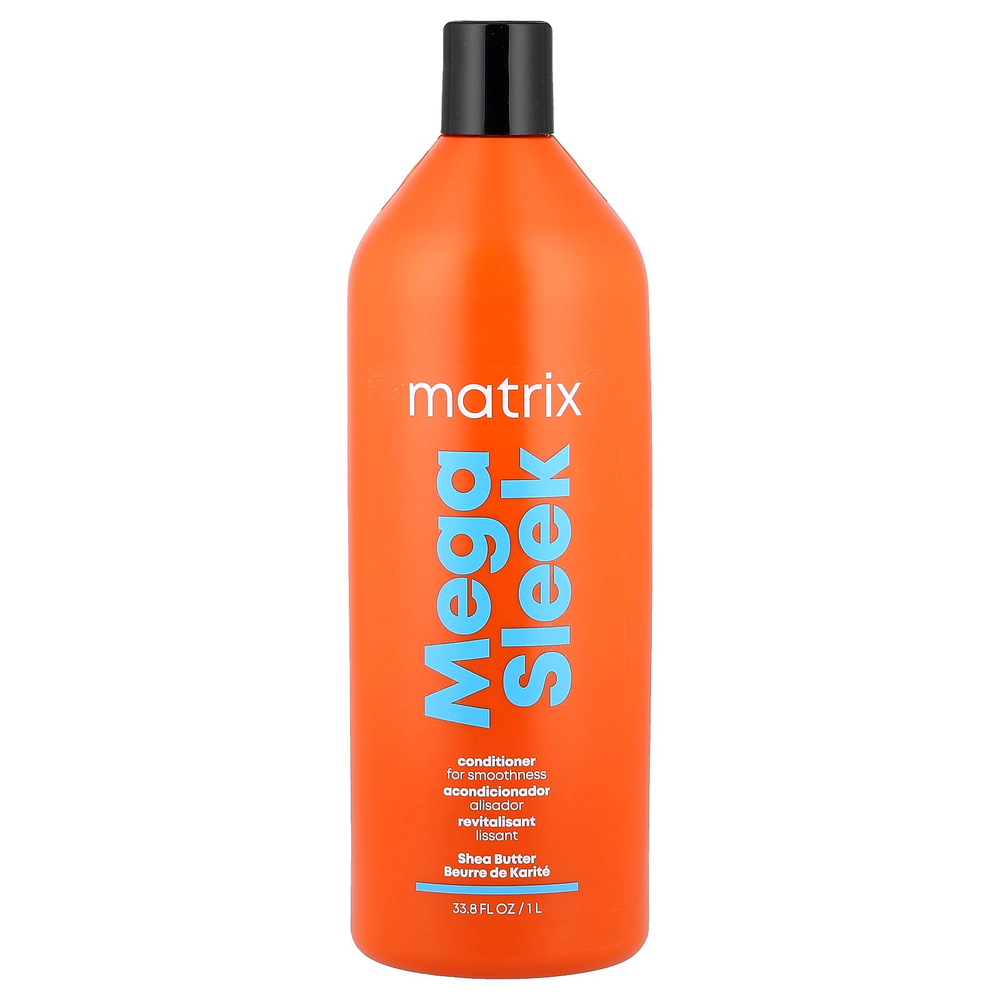 Matrix, Mega Sleek Conditioner, масло ши, 1 л (33,8 жидк. унции)