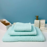 Полотенце махровое 50*90см «Vivien» цвет нежная мята 05000 плотность 400гр/м2 с петелькой-подвесом