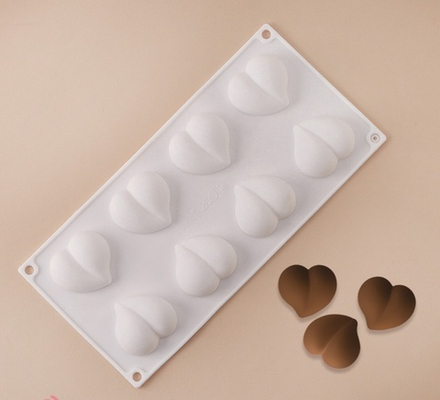 Силиконовая форма для выпечки и муссовых десертов "Сердца"