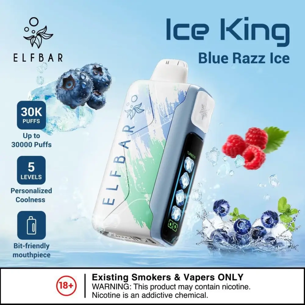 ELF BAR ICE KING 30000