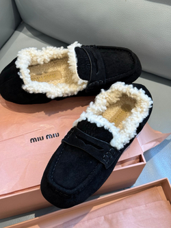 Miu Miu Suede Loafers (3 colors)