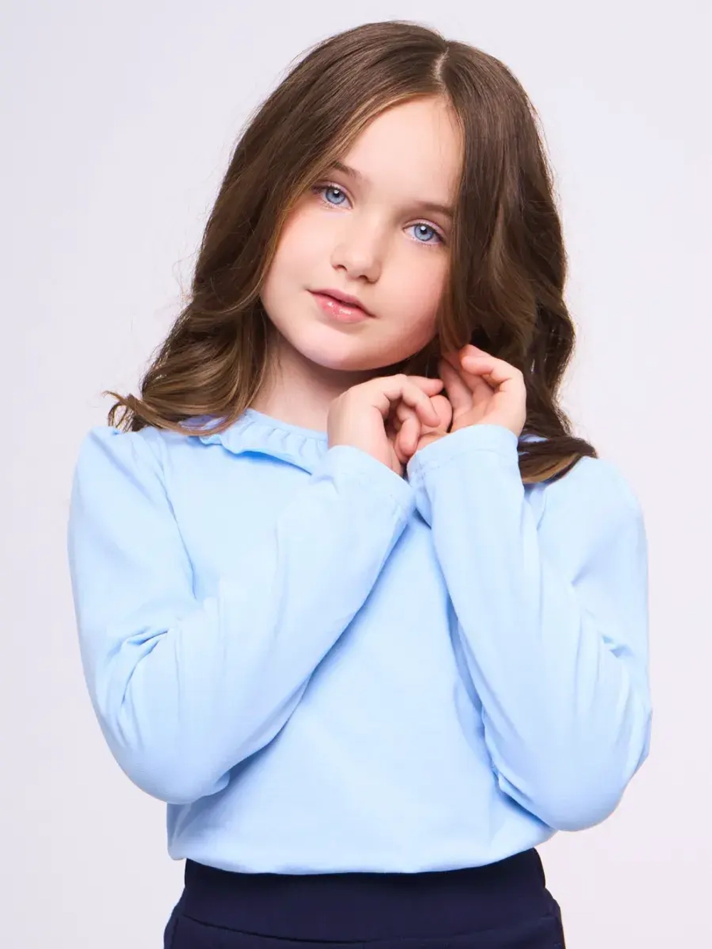 Водолазка для девочки школьная