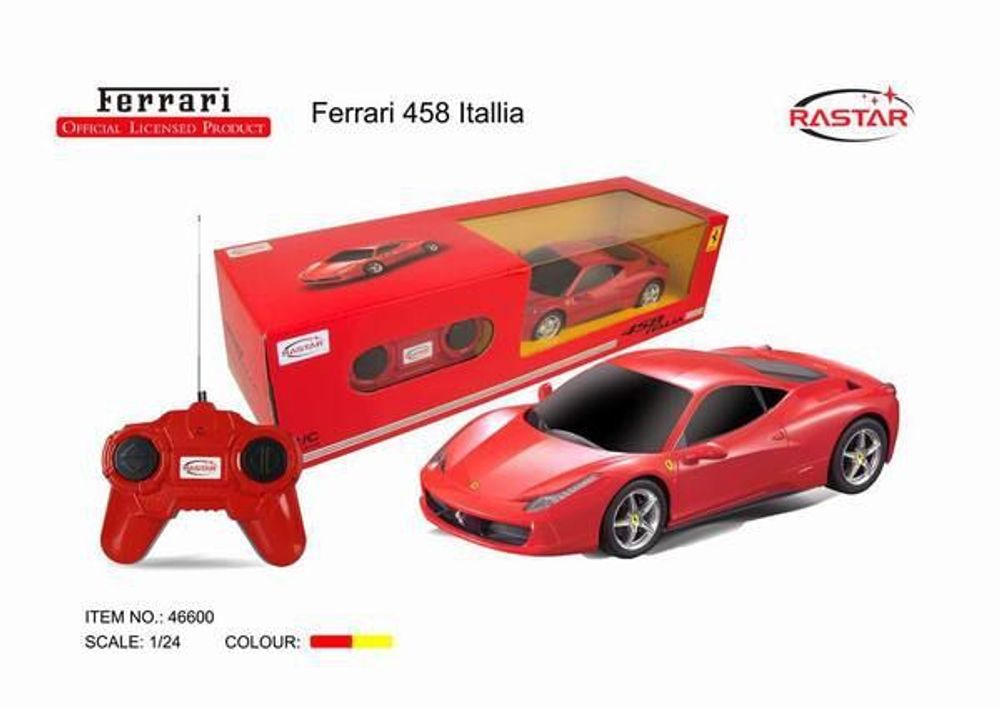 Купить Машина на радиоуправлении Ferrari 458 Italia.
