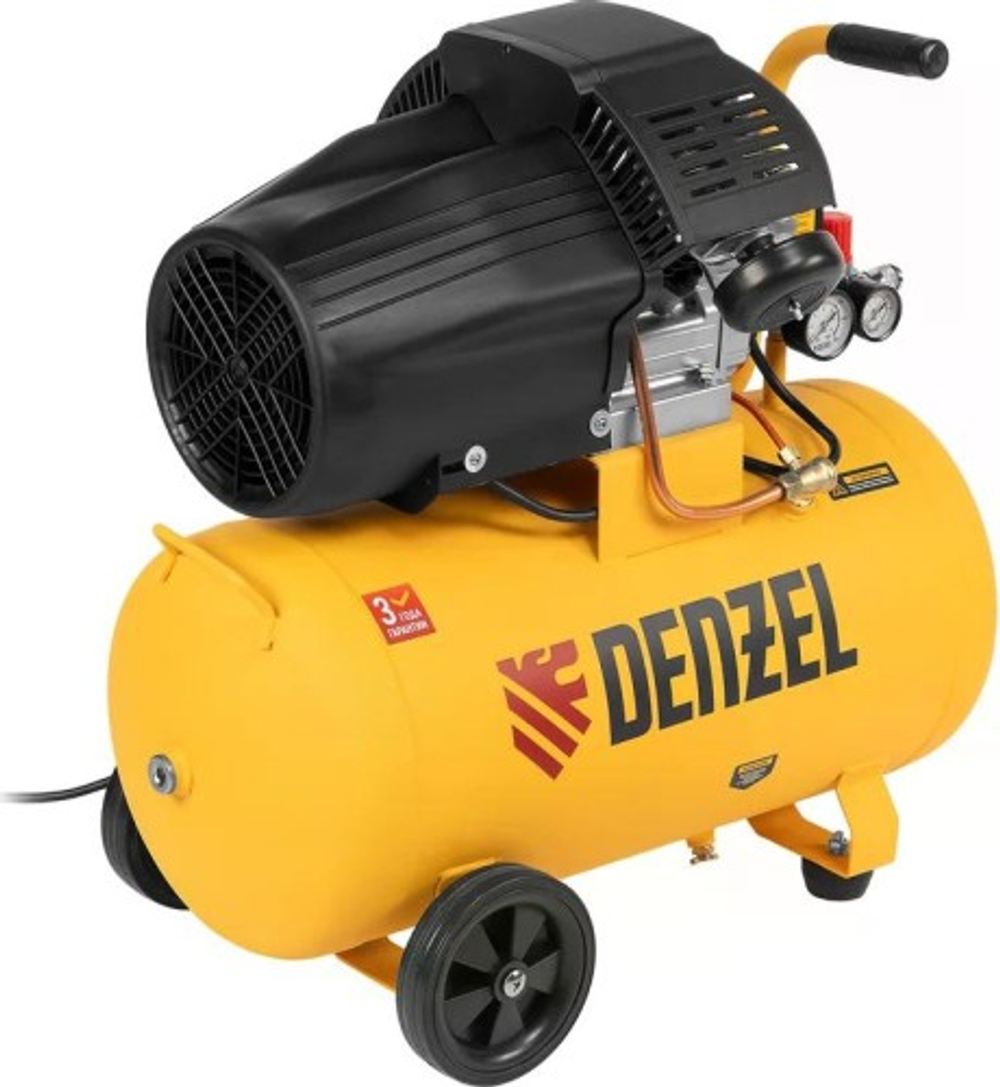 Компрессор поршневой Denzel DCV1800/50 58168