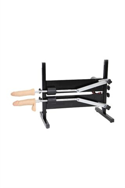 Секс-машина LoveMachines Дабл-Слайдер Power черная 57см