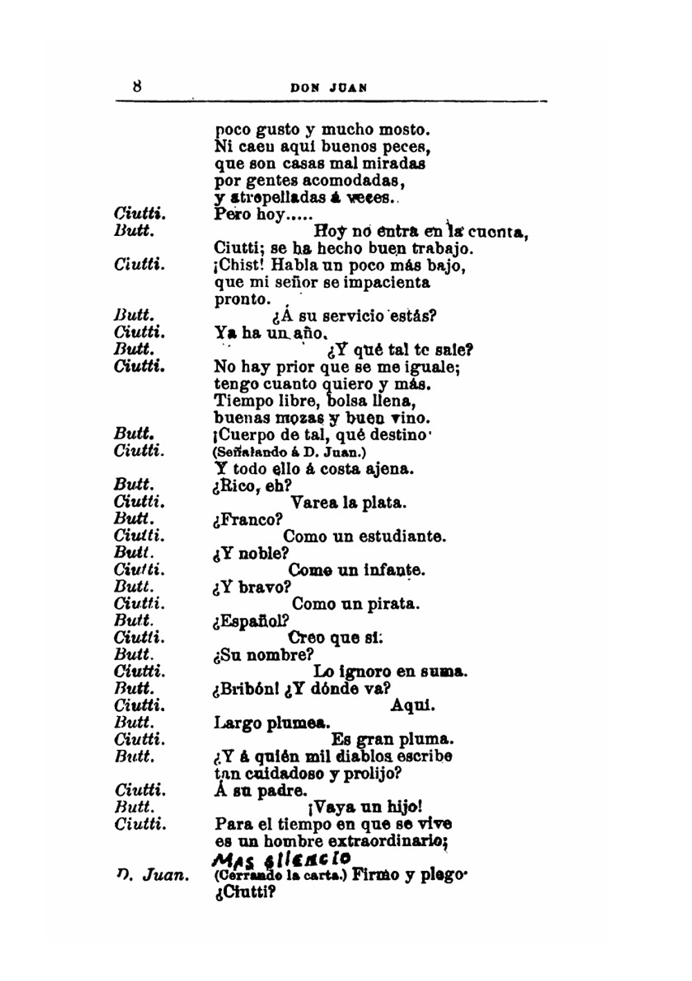 Don Juan Tenorio. Drama religioso fantástico en dos partes | José Zorrilla