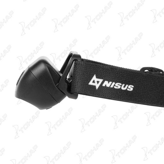 Фонарь налобный 200 LM, IP44, USB (N-FN-HL05-D) NISUS