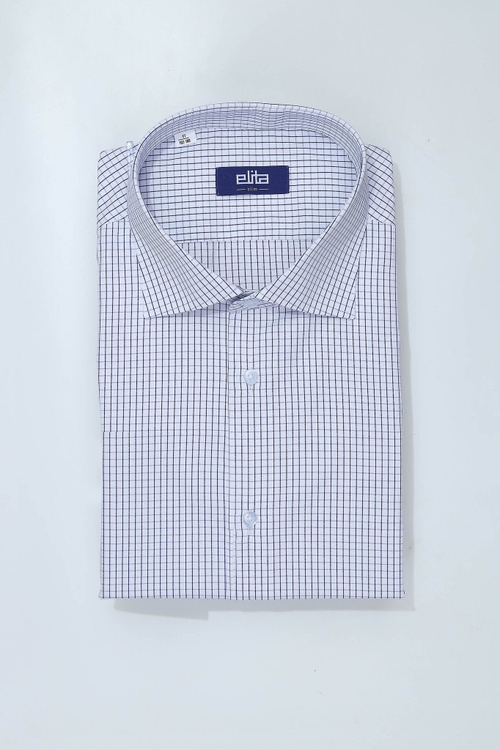 Сорочка мужская ELITA короткий рукав, хлопок полиэстер