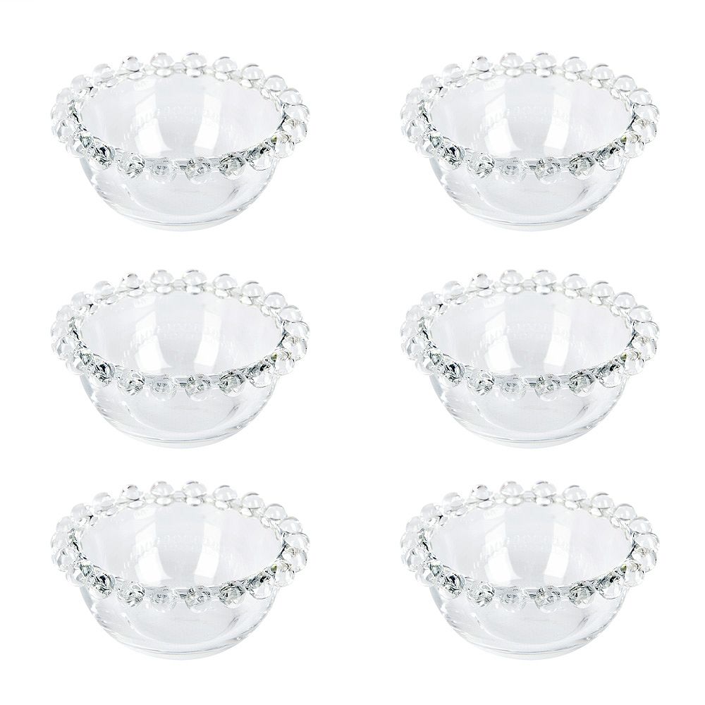 Набор розеток для варенья (икорниц) 6 шт 8*3см (подарочная упаковка)