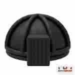 Надувной купол «Тёмная Сфера», 6×5×3,2 м