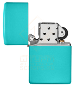 Зажигалка Zippo 49454 Классическая, Flat Turquoise