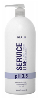 OLLIN SERVICE LINE Кондиционер-стабилизатор рН 3.5 1000мл/ Сonditioner-stabilizer pH 3.5
