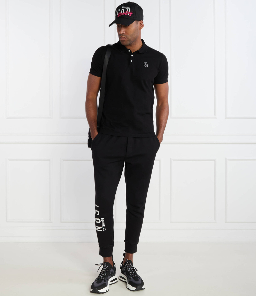 Поло Dsquared2 - черный(S74GL0078 S22743)