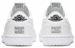 Кроссовки Jordan Air Jordan 1 Ret Low Slip White (Женская размерная сетка)