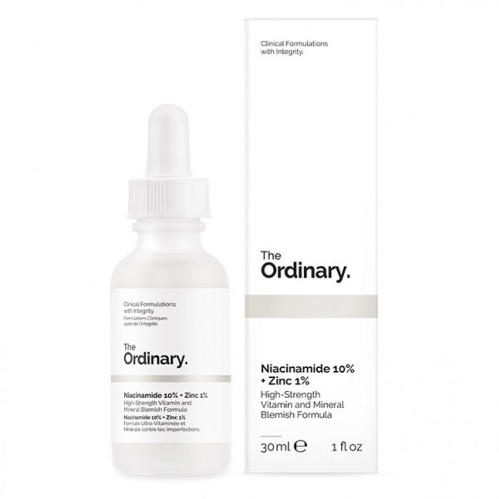 Сыворотка с ниацинамидом 10% и цинком 1% THE ORDINARY Niacinamide 10% + Zinc 1% 30 мл