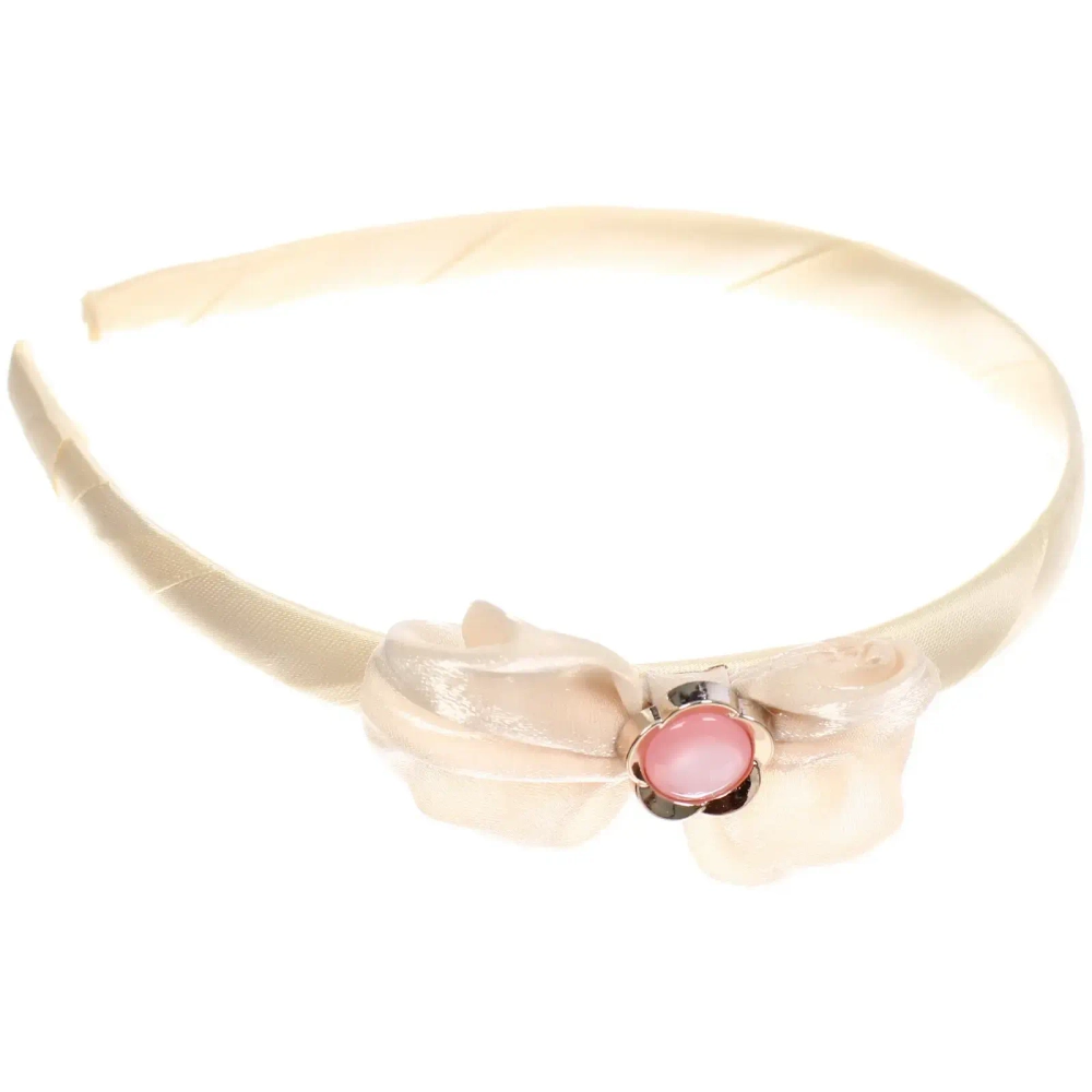 Ободок для волос детский на блистере «РОЗОВОЕ ОБЛАКО», цветочек, микс 6 цветов, 1см