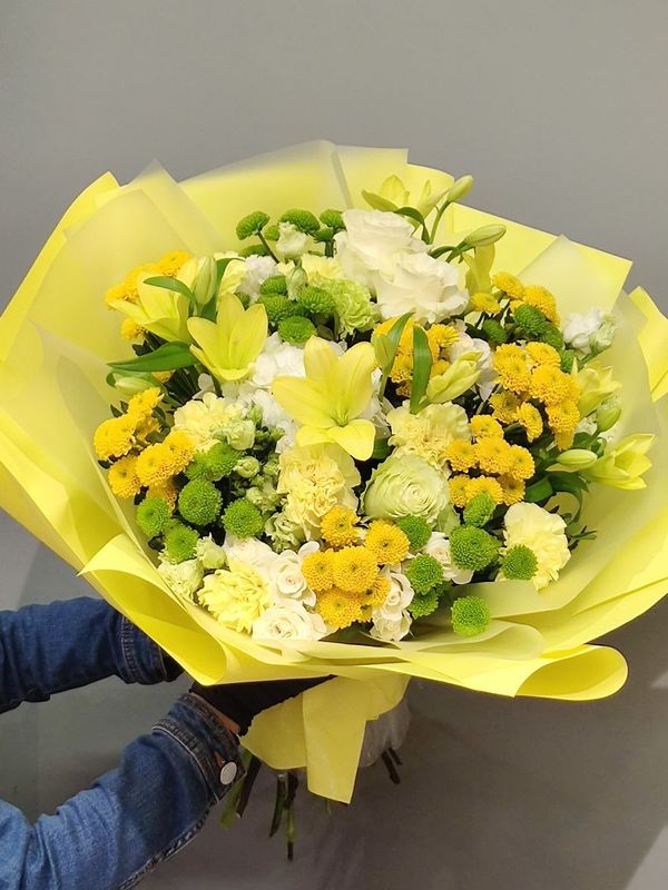 Букет "Цветочное солнце"