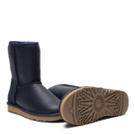 Угги Classic Short Metallic Navy