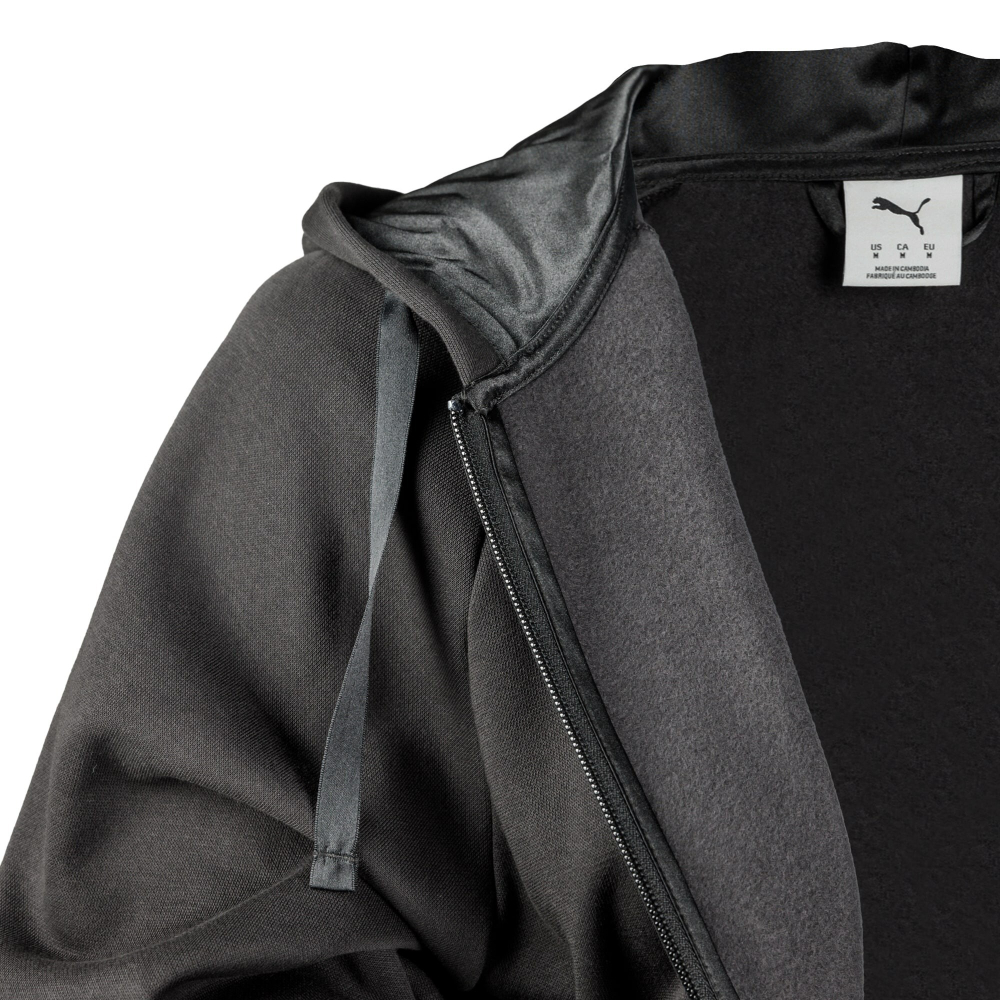 Толстовка женская PUMA ESS ELEVATED Satin FZ Hoodie FL