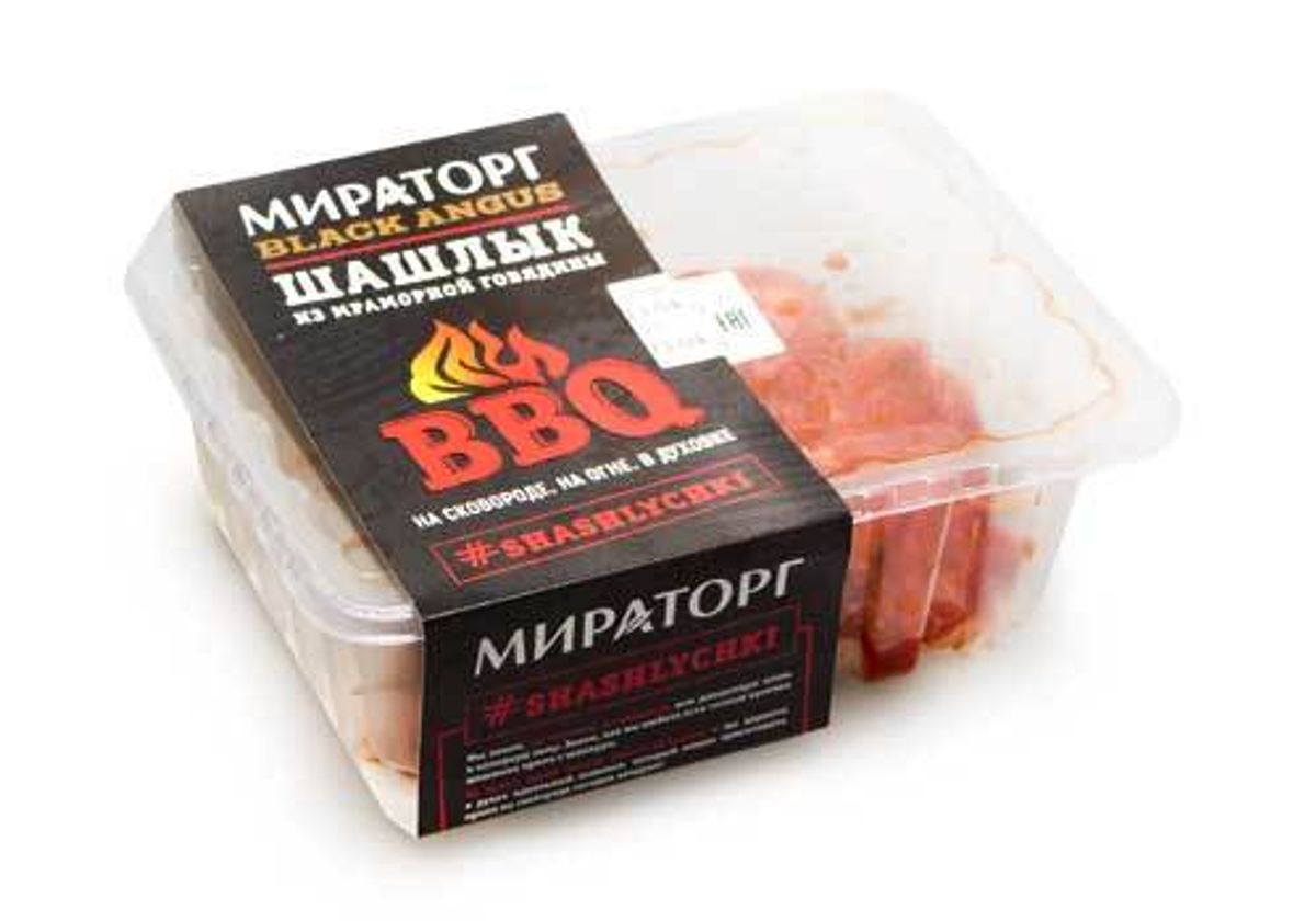 Шашлык из мраморной говядины "Мираторг", 410г