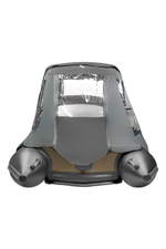 Тент трансформер КОМБИ Yachtman 340 НДНД (графит/черный)