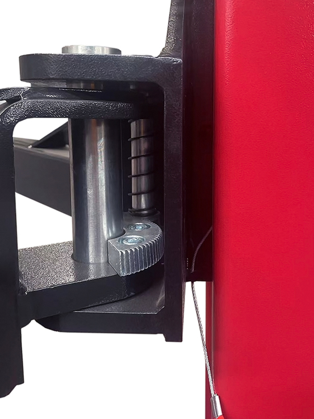 Подъемник электрогидравлический 4т 110-1900мм 2-х стоечный 220В верх.синхрон. (ручн. спуск) GTE