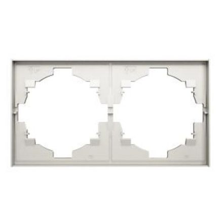 Рамка STRONG 2-постовая жемчуг KRANZ