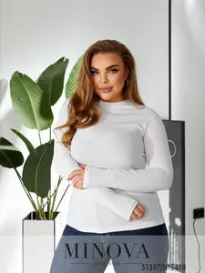 Водолазка 5400-молочный Minova