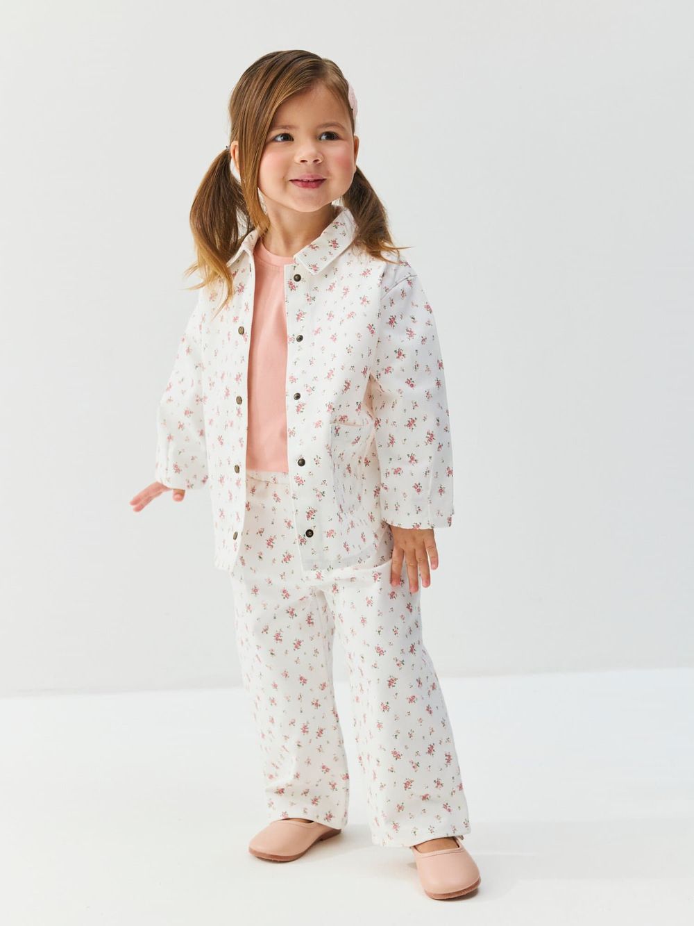 Брюки "Розовый букет" 0+