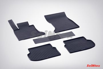 Резиновые коврики в салон BMW 5 серии [F10] (2009-2013) "Сетка"