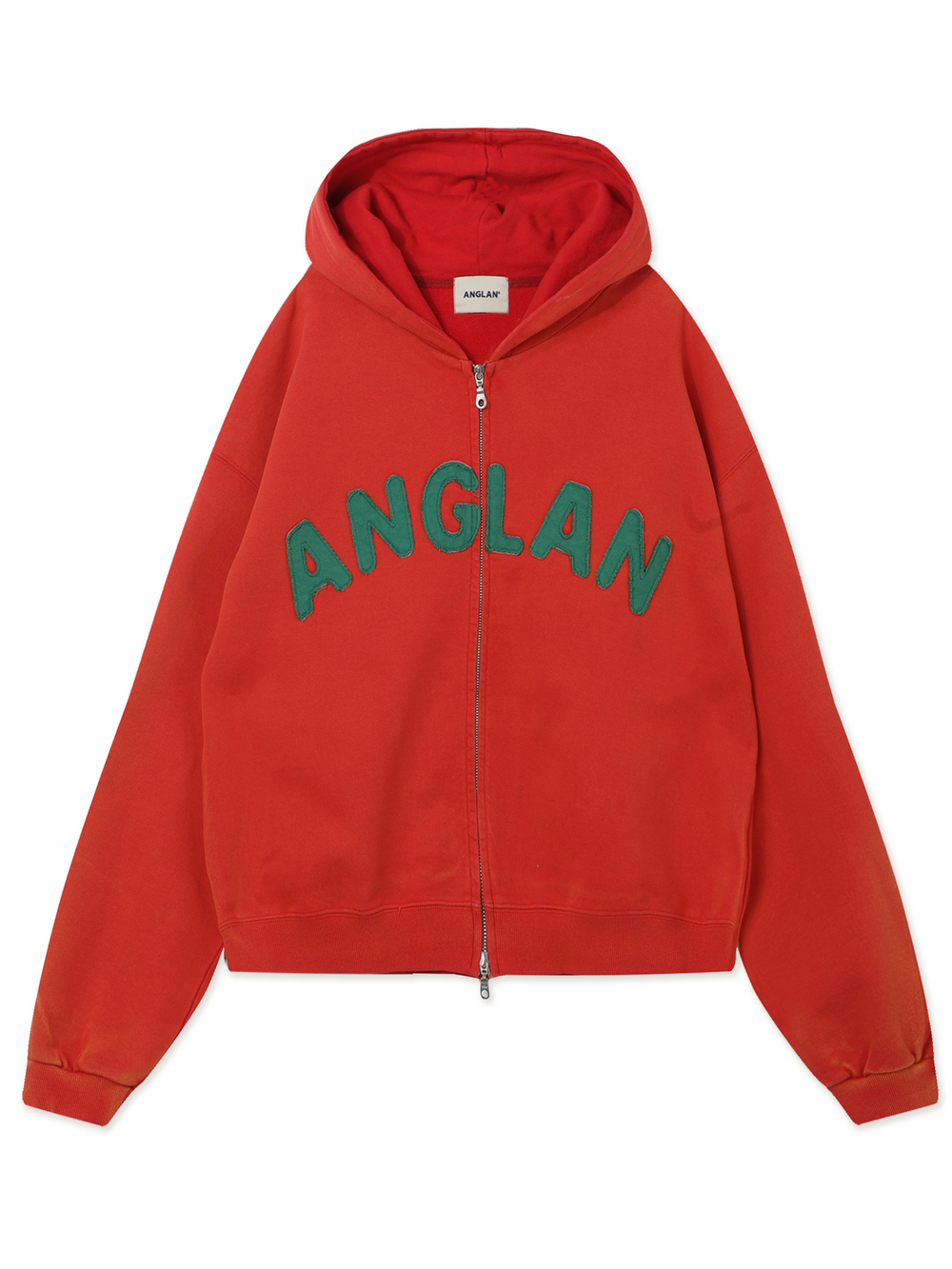 Мужская Толстовка Appliqué Zip-up Washed