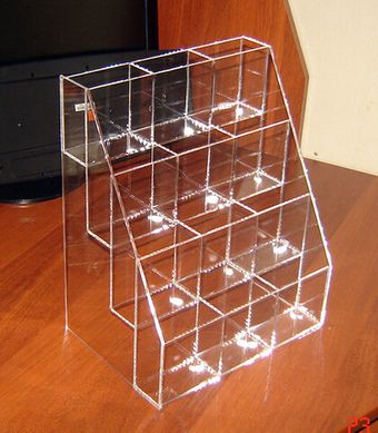 Подставка витрина для ручек и карандашей 12 отделений