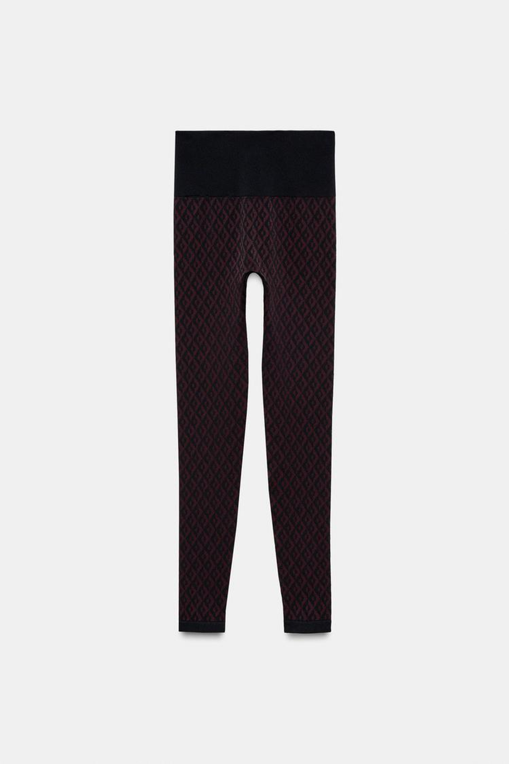 ZARA ЛЕГИНСЫ SKI COLLECTION, БОРДОВЫЙ