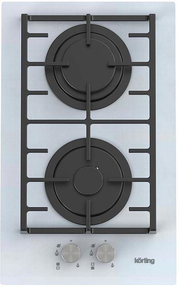 Газовая стеклянная варочная панель Korting HGG 3825 CW