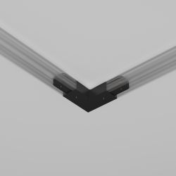 Коннектор питания угловой с вводом питания Maytoni Unity TRA001CLB-11B