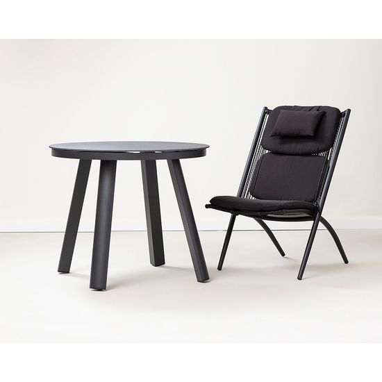 Кресло hakon, черное