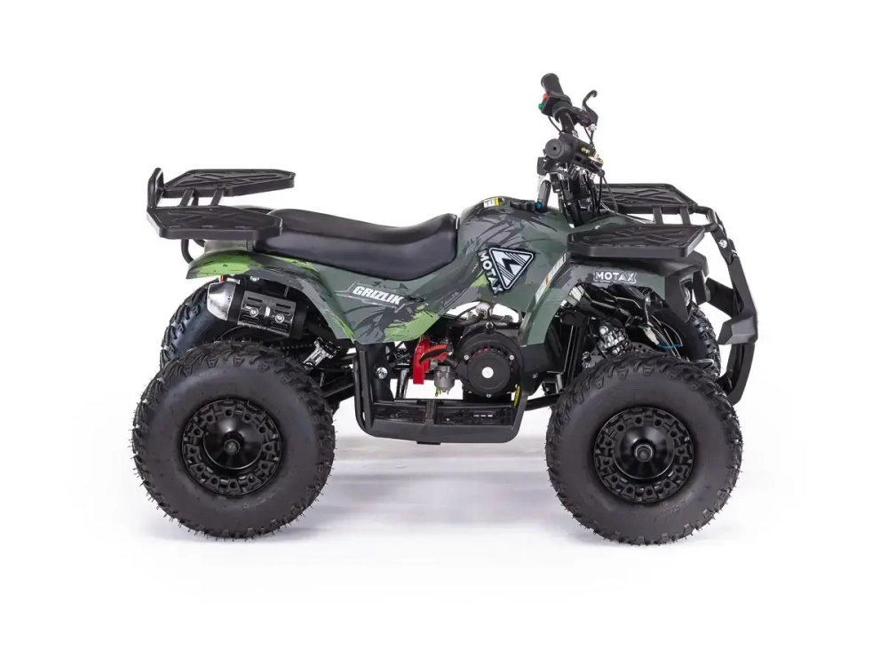 Детский бензиновый квадроцикл MOTAX GRIZLIK MINI ES с электростартером и родительским пультом