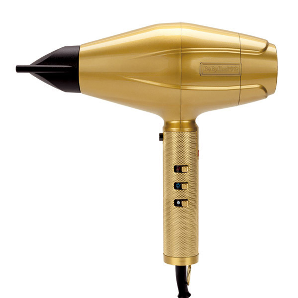 Цифровой фен для волос 2200Вт BaByliss PRO GOLDFX 4Artists FXBDG1E