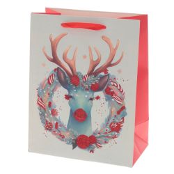 GAEM Пакет подарочный (бумага, плотность 210г/м2, блок 12шт), L18 W10 H23 см, 4в.