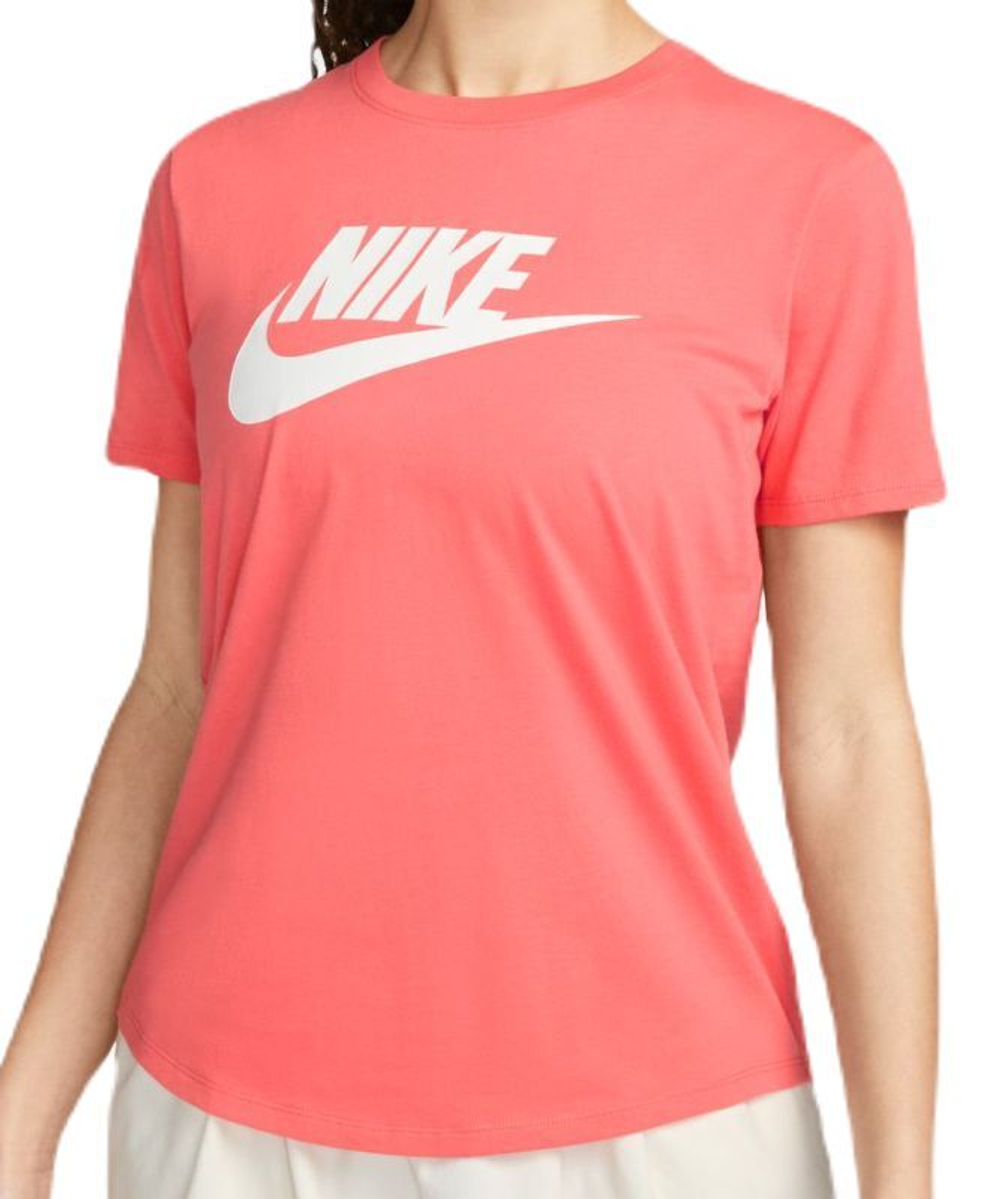 Женская теннисная футболка Nike Sportswear Essentials T-Shirt - красный