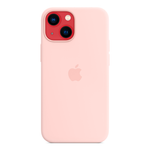 Силиконовый чехол с поддержкой MagSafe Apple Silicone Case для iPhone 13 mini, Chalk Pink (Розовый мел)