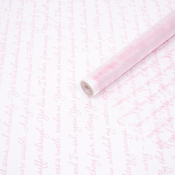 Пленка матовая "Слова" 60см*200гр