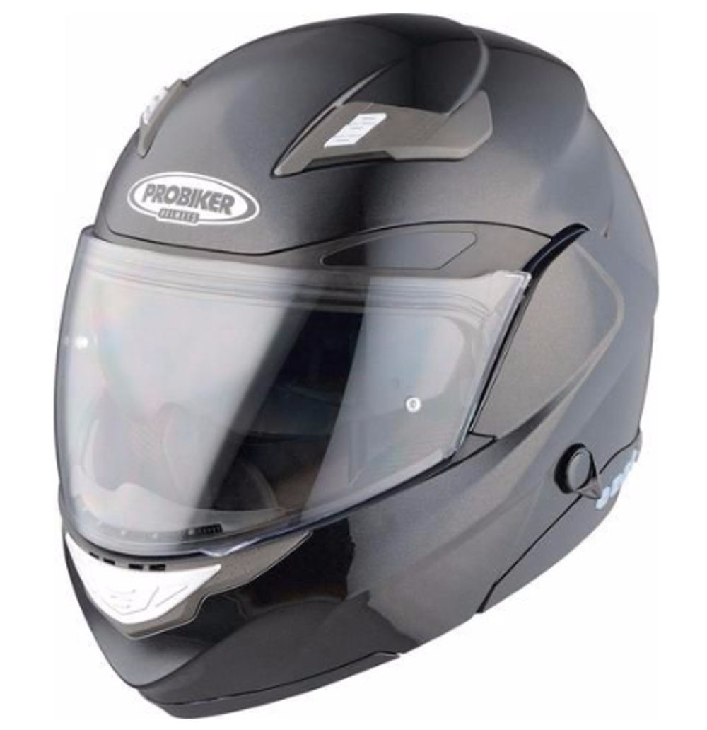 Мотошлем - PROBIKER KX5 Z-LINK 2.0 (металлик, черный)