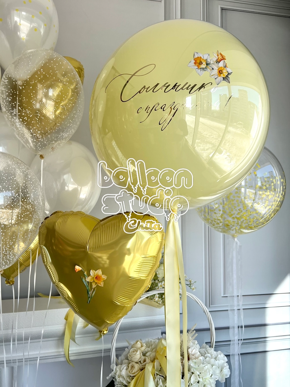 шары на 8 марта № 23