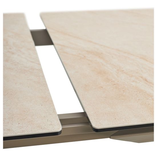 Стол CREMONA 140 KL-105, итальянская керамика / Тауп